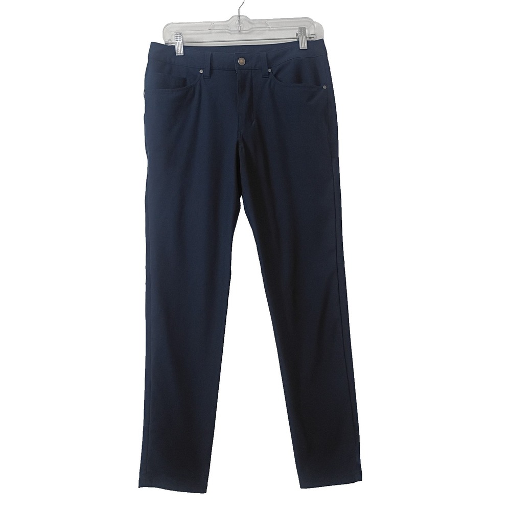Lululemon ABC Slim-Fit 5 Pocket Pant Size 30 x 30 True Navy Warpstream Casual